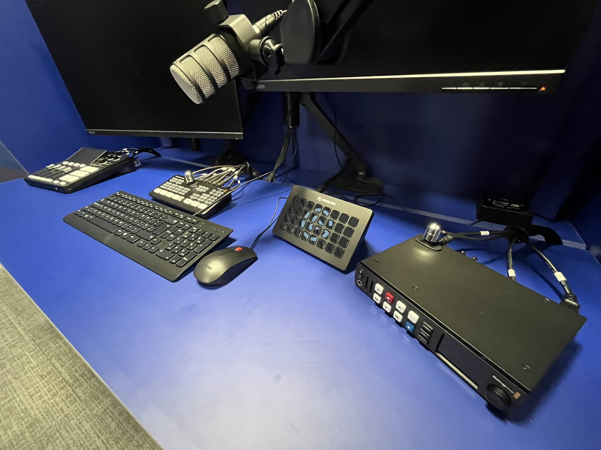 Bournemouth university audio visual e-sports suite