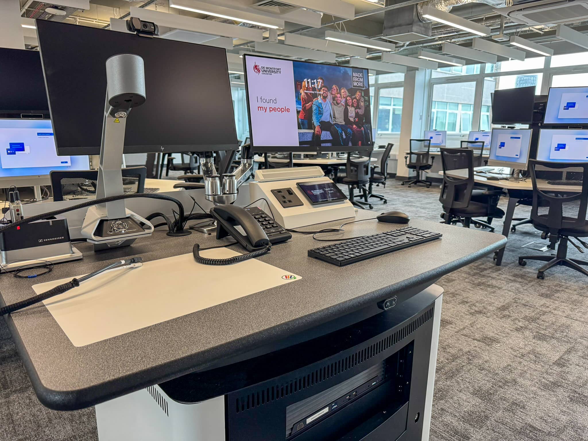 De Montfort University audio visual case study