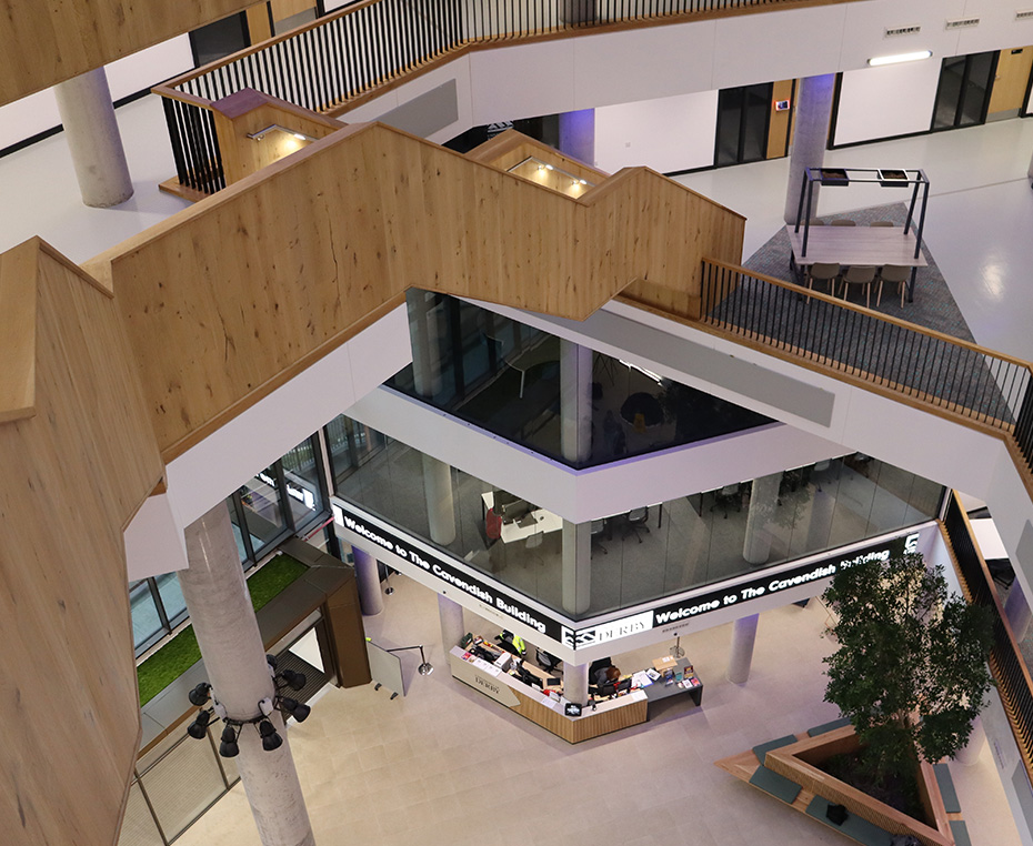 University of Derby: Derby International Business School background