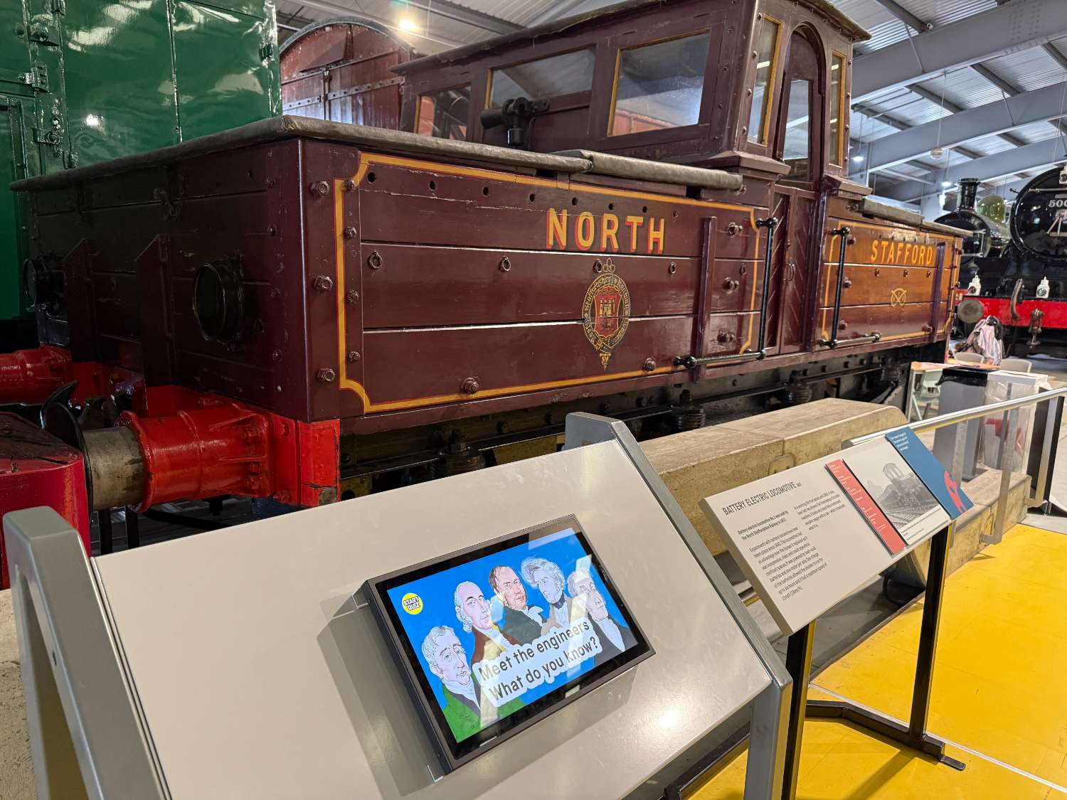Beetronics display at Locomotion Shildon