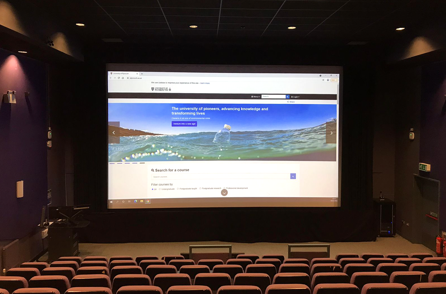 University of Plymouth - Summer Lecture Theatre Upgrades thumbnail